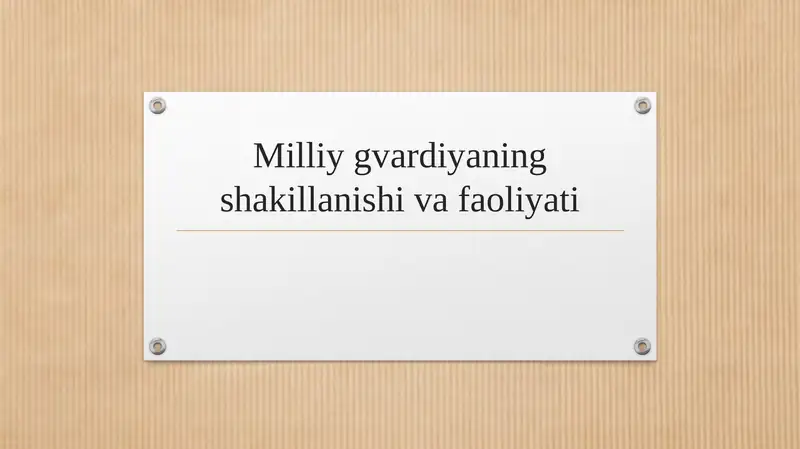 Product slide 1