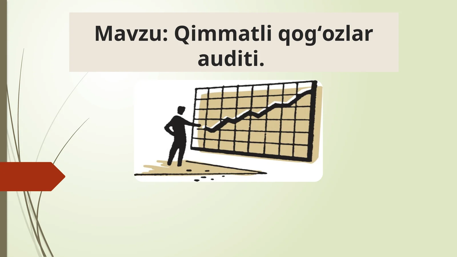 Qimmatli qogʻozlar auditi.