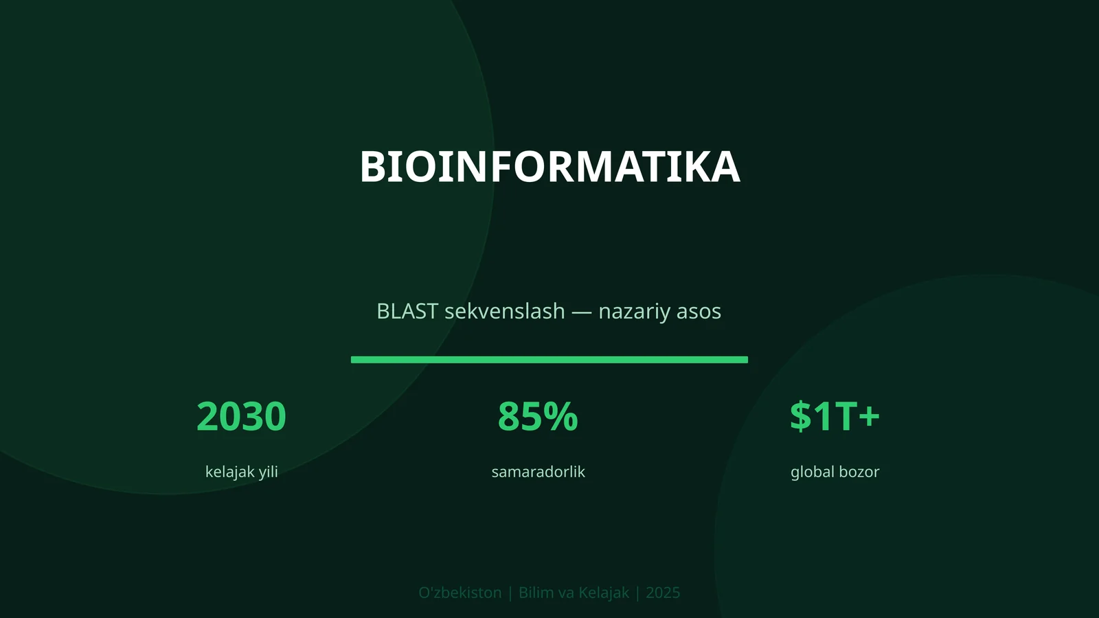 BIOINFORMATIKA